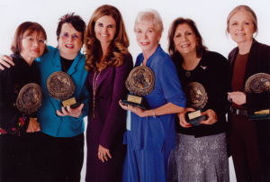 Betty with her fellow 2008 Minerva Award Winners